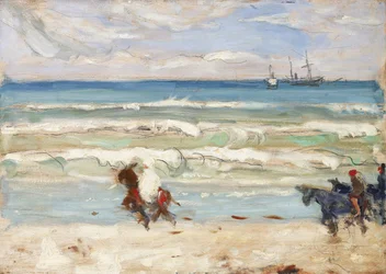 ビーチのシーン、タンジール